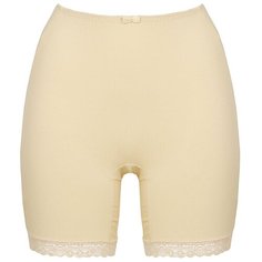 Alla Buone Трусы панталоны высокой посадки, размер L(48), бежевый