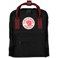 Городской рюкзак Fjallraven Kånken Mini 7, black/ox red