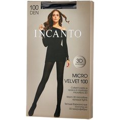 Колготки Incanto Micro Velvet, 100 den, размер 3-M, nero (черный)