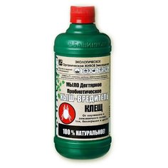 БашИнком ОЖЗ Кузнецова Мыло дегтярное пробиотическое Кыш-Вредитель Клещ, 500 мл
