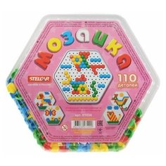 Мозаика в шестигранной коробке, 110 деталей Стеллар