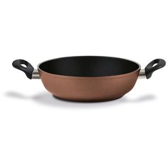 Сотейник TVS Electra Induction 2P380242910001, 24 см, бронзовый