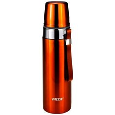 Классический термос Vitesse VS-2634, 1 л оранжевый