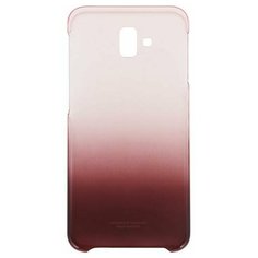 Чехол-накладка Samsung Gradation Cover EF-AJ610 для Galaxy J6 Plus розовый