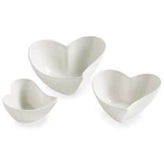 Набор из 3-х соусников серия Сердце Maxwell & Williams MW580-JX57906 12см, 9см, 7см Фарфор