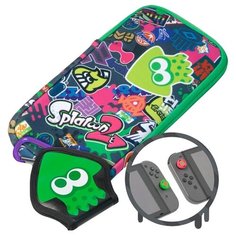 HORI Набор аксессуаров Splatoon 2 Splat Pack для консоли Nintendo Switch (NSW-048U) зеленый