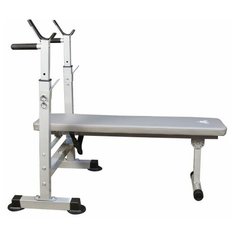 Скамья со стойками под штангу DFC складная DKF01