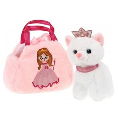 Котенок Принцесса 18 см в сумочке Fluffy Family