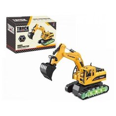 Гусеничный экскаватор эл., свет, звук, эл.пит.АА*3шт.не вх.в комплект, коробка Наша Игрушка