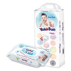 YokoSun трусики XL (12-20 кг) 38 шт. + салфетки 64 шт., 38 шт.