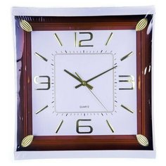 Часы настенные квадратные Home art "традиция" 34,8x34,8 см Guterwahl