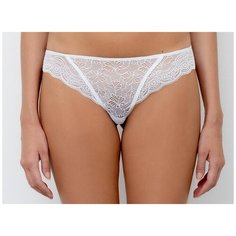 Lormar Трусы бразильяна Holly низкой посадки, размер 3, белый (bianco)