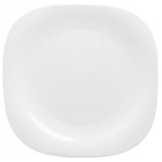 Luminarc Тарелка обеденная Carine White 26х26 см H5604 белый