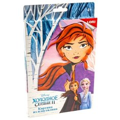Пластилин LORI Картина из пластилина Disney. Холодное сердце-2 Анна (Пкд-015)