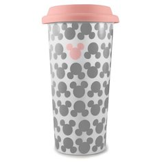 Кружка керамическая Funko Disney Classic: Mickey Summer: Lidded Mug: Block Print