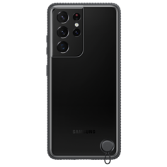 Чехол-накладка Samsung EF-GG998 для Galaxy S21 Ultra черная рамка