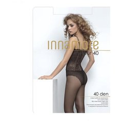 Колготки Innamore Fleur, 40 den, размер 4-L, fumo (серый)