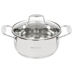 Кастрюля из нержавеющей стали Daniks Даллас SD-A89-18C, 2 л