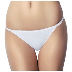 Innamore Трусы Танга Castagna с кружевом, размер 2(42), bianco
