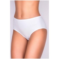 Alla Buone Трусы слипы высокой посадки, размер 2XL(52), bianco