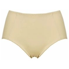 Alla Buone Трусы слипы высокой посадки, размер XL(50), nudo