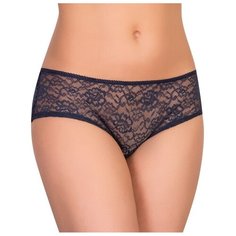 Innamore Трусы Кружевные трусы-шорты средней посадки, размер 1(40), blu intenso