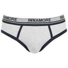 Innamore Трусы Слипы Drive с профилированным гульфиком, размер 6, светло-серый