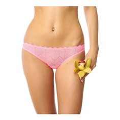 LUI et ELLE Трусы Carine слипы низкой посадки, размер 1 (XS), розовый