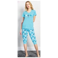 Комплект Vienetta, размер L, бирюзовый