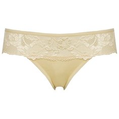 Alla Buone Трусы слипы низкой посадки с кружевными вставками, размер S(44), nudo