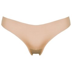 Alla Buone Трусы стринги низкой посадки без отделки, размер XL(50), nudo