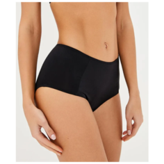 Luce del Sole Трусы слипы завышенной посадки, размер 5 (50), черный