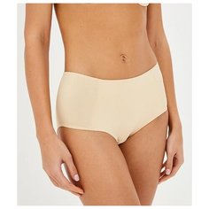 Luce del Sole Трусы слипы завышенной посадки, размер 6 (52), бежевый
