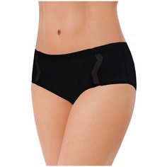 Alla Buone Трусы слипы бесшовные высокой посадки, размер M(46), nero