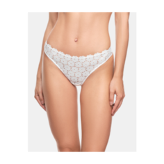 LUI et ELLE Трусы Стринги Alexandre средней посадки, размер 2 (S), blanc