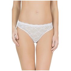 Lormar Трусы стринги Class pants из нежного кружева, размер 2, белый