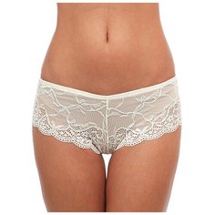 Lormar Трусы шорты Miss кружевные, размер 5, avorio