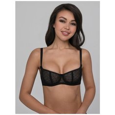 Бюстгальтер Luce del Sole , размер 90E (6E), черный