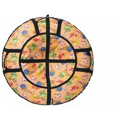 Тюбинг HUBSTER Люкс Pro Роботы 110 см