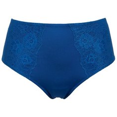 Innamore Трусы слипы высокой посадки Basic Lace, размер 5(48), indigo