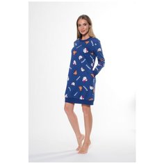 Платье Vienetta, размер L, синий