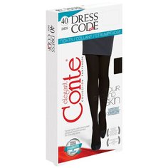 Колготки Conte Elegant Dress Code, 40 den, размер 3, nero (черный)