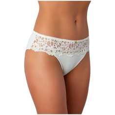 Luce del Sole Трусы слипы Sposa низкой посадки с кружевом, размер 2 (44), шампань