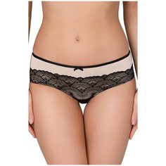 Luce del Sole Трусы слипы средней посадки, размер 6 (52), черный