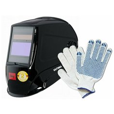 Маска сварщика Fubag "Хамелеон. Ultima 11" + Перчатки хозяйственные ПВХ