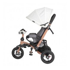 Велосипед-коляска Moby Kids 3кол. Stroller trike 10x10 AIR Car, молочный, золот.металлик