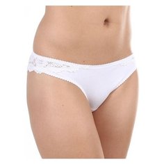 Innamore Трусы бразильяна средней посадки, размер 1(40), bianco