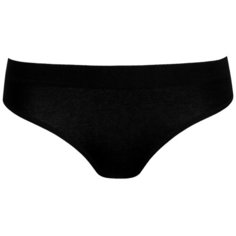 LUI et ELLE Трусы стринги Virginie средней посадки с кружевом, размер 2 (S), noir