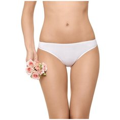LUI et ELLE Трусы Desiree бразилиано низкой посадки с кружевом, размер 2 (S), bianco