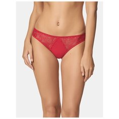 LUI et ELLE Трусы Victoria бразилиана низкой посадки, размер 4 (L), rouge